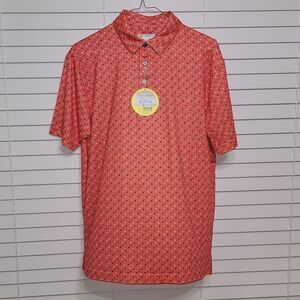 New Jack Nicklaus Eco Choice Mens All Over Print Polo Style Golf Shirt SMALL XXL